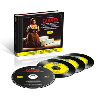 Bizet ビゼー / Carmen: Bernstein / Met Opera M.horne Mccracken Maliponte Krause +blu-ray Audio 輸入盤